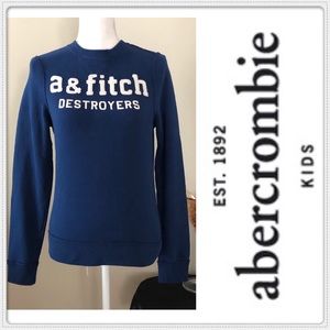 “ABERCROMBIE KIDS” BOYS XL(14-16) MUSCLE SWEATSHIRT